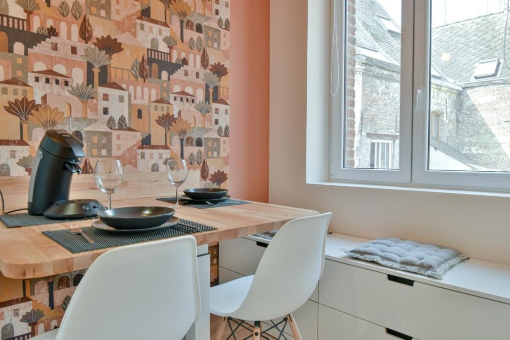 Residence Jean Hardy - Hyper Centre, Parking Gratuit, Wifi, Clim, Gare Valenciennes Ngoại thất bức ảnh